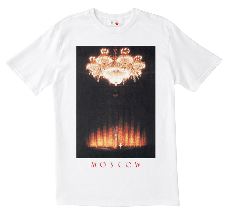 Heart of Moscow souvenir t-shirts collection
