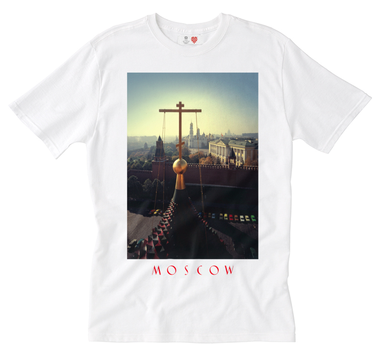 Heart of Moscow souvenir t-shirts collection
