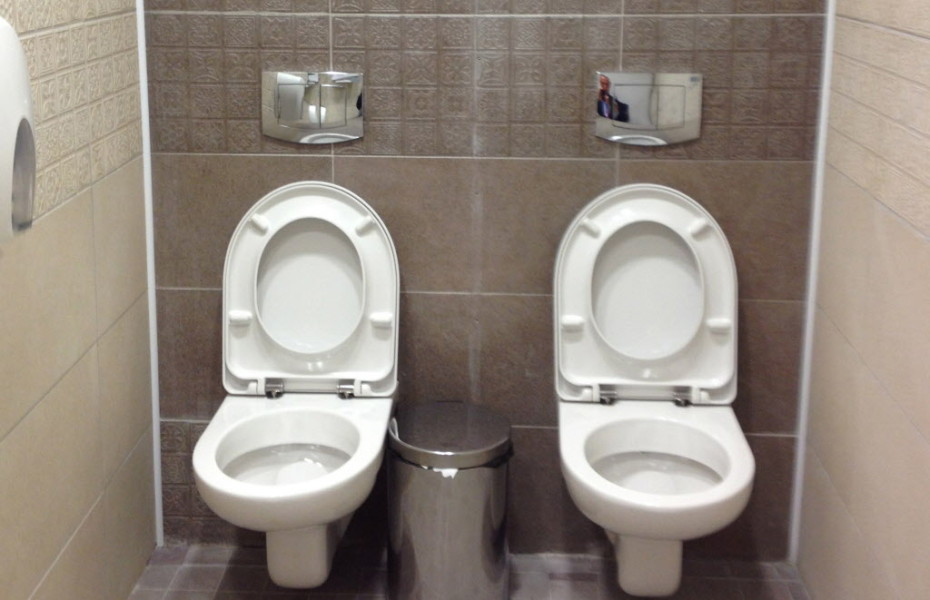 sochi twin toilets
